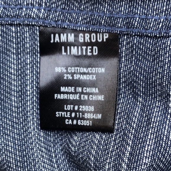 Mark & Julian Ryan Navy Chambray Shirt - Picture 4 of 6